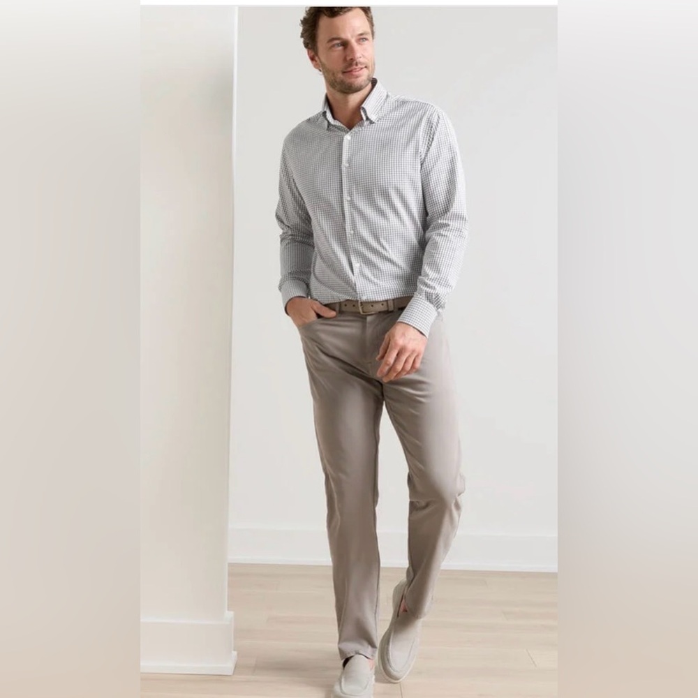 Men's Peter Millar Signature Five Pocket Sateen Pants size 36